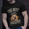 Mens Best Golden Retriever Dad Ever Dog Lover For Men T-Shirt Gifts for Him