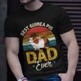 Best Guinea Pig Dad Ever Funny Guinea Pigs Lover Owner Mens Unisex T-Shirt Gifts for Him