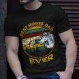 Best Horse Dad Ever Vintage Fathers Day T-Shirt Gifts for Him
