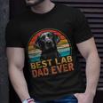 Best Lab Dad Ever Black Labrador Lover Fathers Day Gift For Mens Unisex T-Shirt Gifts for Him
