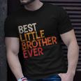 Best Little Brother Ever Sibling Vintage Little Brother Unisex T-Shirt Gifts for Him