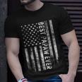 Best Papaw Ever Vintage American Flag Dad Papa Gift For Mens Unisex T-Shirt Gifts for Him