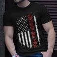 Best Stepdad Ever With Us American Flag For Fathers Day Gift For Mens Unisex T-Shirt Gifts for Him