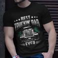 Best Truckin Dad Ever Fathers Day Loving Trucker Unisex T-Shirt Gifts for Him