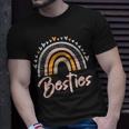 Besties Bff Heart Best Friends Bestie Unisex T-Shirt Gifts for Him