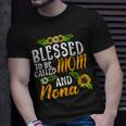 Blessed To Be Called Mom And Nona Thanksgiving Christmas Gift For Womens Unisex T-Shirt Gifts for Him