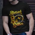 Blessed To Be Called Sister Sunflower Lovers Sister Unisex T-Shirt Gifts for Him