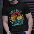 Bmx Dad Like A Regular Dad But Cooler Vintage T-Shirt Gifts for Him