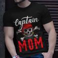 Captain Mom Best Mommy Ever Mama Pirate Lover Unisex T-Shirt Gifts for Him