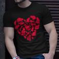 Cat Heart Valentines Day Women Kitty Kitten Lover T-Shirt Gifts for Him