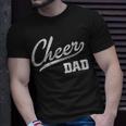 Mens Cheerleading Dad Proud Cheer Dad T-Shirt Gifts for Him