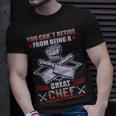 Chef Hat Cook Retirement Cooking T-shirt Gifts for Him