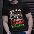 This Is My Christmas Pajamas Santa Hat Gamer Video Game T-shirt Gifts for Him