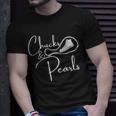 Chucks And Pearls 2021 Hbcu Black Girl Magic White T-Shirt Gifts for Him