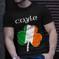 CoyleFamily Reunion Irish Name Ireland Shamrock Unisex T-Shirt Gifts for Him