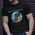 Cute Seal Of Approval Unisex T-Shirt Gifts for Him