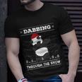 Dabbing Through The Snow Panda Dab Ugly Christmas Sweater Gift Unisex T-Shirt Gifts for Him