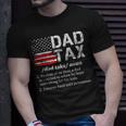 Dad Tax Definition Dad Lover Fathers Day 2023 T-shirt Gifts for Him
