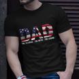 Dad The Veteran The Myth The Legend Veterans Day Gift Unisex T-Shirt Gifts for Him