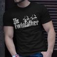 Dad Of Twins Proud Father Of Twins Classic Overachiver T-Shirt Gifts for Him