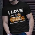 Dads Who Ride Motorcycles Funny Biker Dad Gift For Mens Unisex T-Shirt Gifts for Him