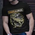 Dadsaurus Dad Dinosaur Fathers Day Gift Unisex T-Shirt Gifts for Him
