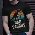 Mens Dadsaurus Dad Dinosaur Vintage For Fathers Day T-Shirt Gifts for Him