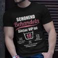 Damen 18. Geburtstag T-Shirt, Jahrgang 2004, Frau & Mädchen Feier Geschenke für Ihn