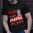 Damen Für Die Beste Mama Der Welt T-Shirt Geschenke für Ihn