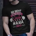 Damen T-Shirt Coole Mama, Lustiges Design für Mütter Geschenke für Ihn