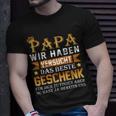 Das Beste Geschenk Papa Tochter Sohn T-Shirt Geschenke für Ihn