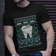 Dental Hygienist Ugly Christmas Cool Gift Funny Holiday Cool Gift Unisex T-Shirt Gifts for Him
