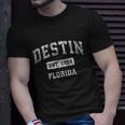 Destin Florida Fl Vintage Established Sports T-shirt Gifts for Him