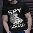 Detektiv Spy Squad Spy Kostüm Investigate Espionage Agent T-Shirt Geschenke für Ihn