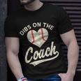 Dibs On The Coach Baseball Funny Baseball Coach Gifts Gift For Womens Unisex T-Shirt Gifts for Him