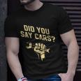 Did You Say Cars Mechanic Car Lover Car Repair Unisex T-Shirt Gifts for Him