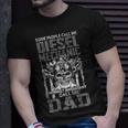 Diesel Mechanic Dad Fathers Day Funny Daddy Men Dad Gift Unisex T-Shirt Gifts for Him