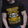Diesel Mechanic Gifts Horse Power Is How Fast You Go Unisex T-Shirt Gifts for Him