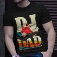 Mens Dj Dad Vintage Beat Disc Jockey Fathers Day Mens T-Shirt Gifts for Him