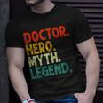 Doktor Hero Myth Legend Retro Vintage Doktor T-Shirt Geschenke für Ihn