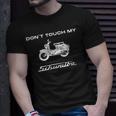 Dont Touch My Schwalbe Suhl Simme Zweitaktmotor 2 Takt Liebe T-Shirt Geschenke für Ihn