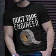 Duct Tape Engineer Heimwerker Lustiges Duct Tape T-Shirt Geschenke für Ihn