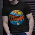 Eduardo Hemd Vintage Sunset Eduardo Groovy Tie Dye T-Shirt Geschenke für Ihn