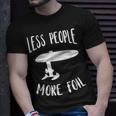 Efoil Less People More Elektrisches Hydrofoil-Surfbrett T-Shirt Geschenke für Ihn