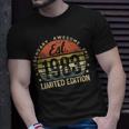 Est 1983 Limited Edition 40Th Birthday Vintage 40 Year Old Unisex T-Shirt Gifts for Him