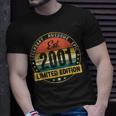 Est Vintage 2001 22 Year Old Gifts 22Nd Birthday Boys Girls Unisex T-Shirt Gifts for Him