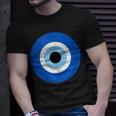Evil Eye Hamsa Greek Good Luck Protection T-shirt Gifts for Him