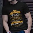 Extraordinary 1933 Limited Edition Built To Last 90Th Birthday Unisex T-Shirt Gifts for Him