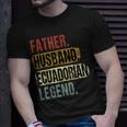Father Husband Ecuadorian Legend Ecuador Dad Fathers Day T-Shirt Gifts for Him