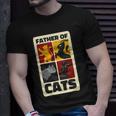 Father Of Cats Funny Unisex T-Shirt Gifts for Him
